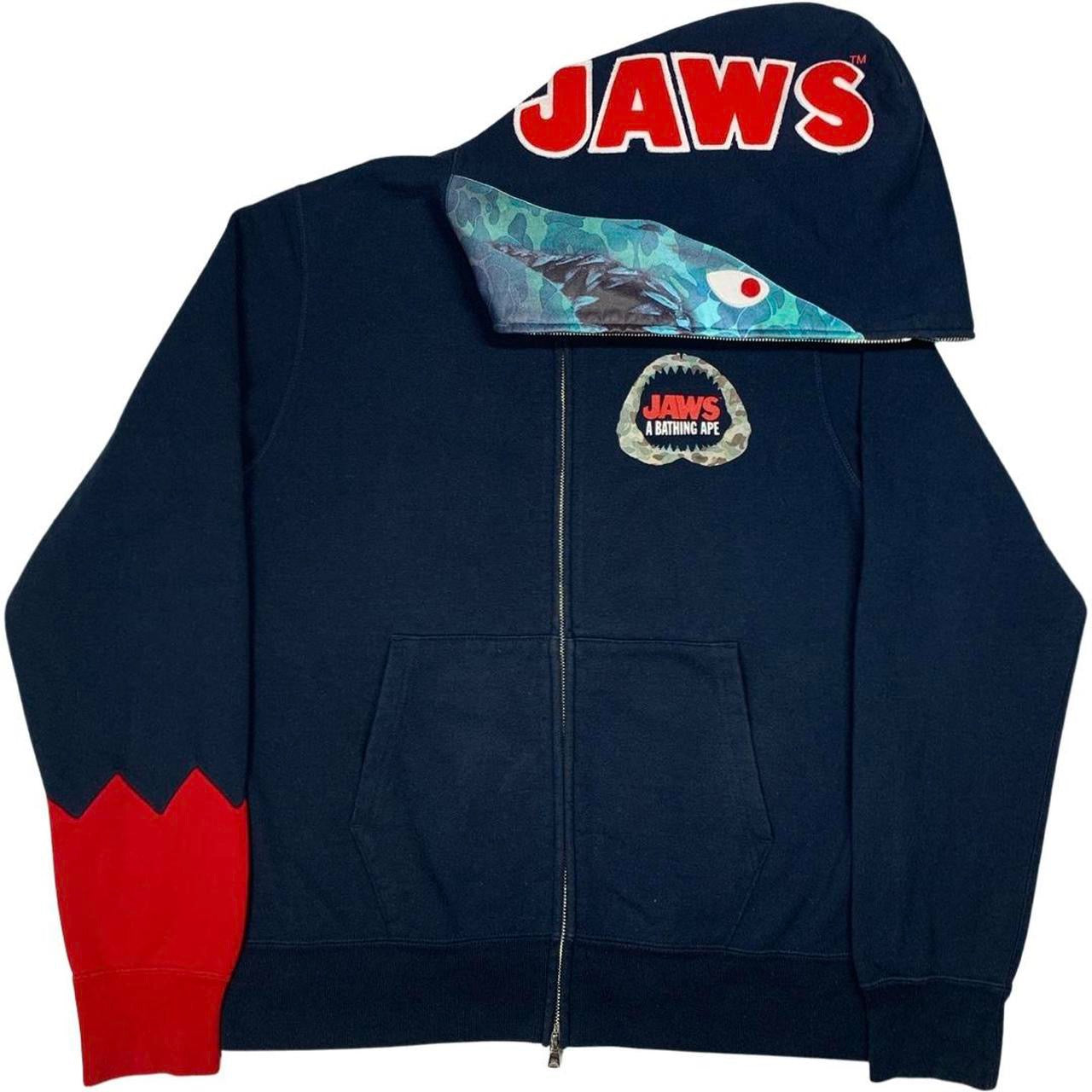 Bape x Jaws Full Zip Shark Hoodie