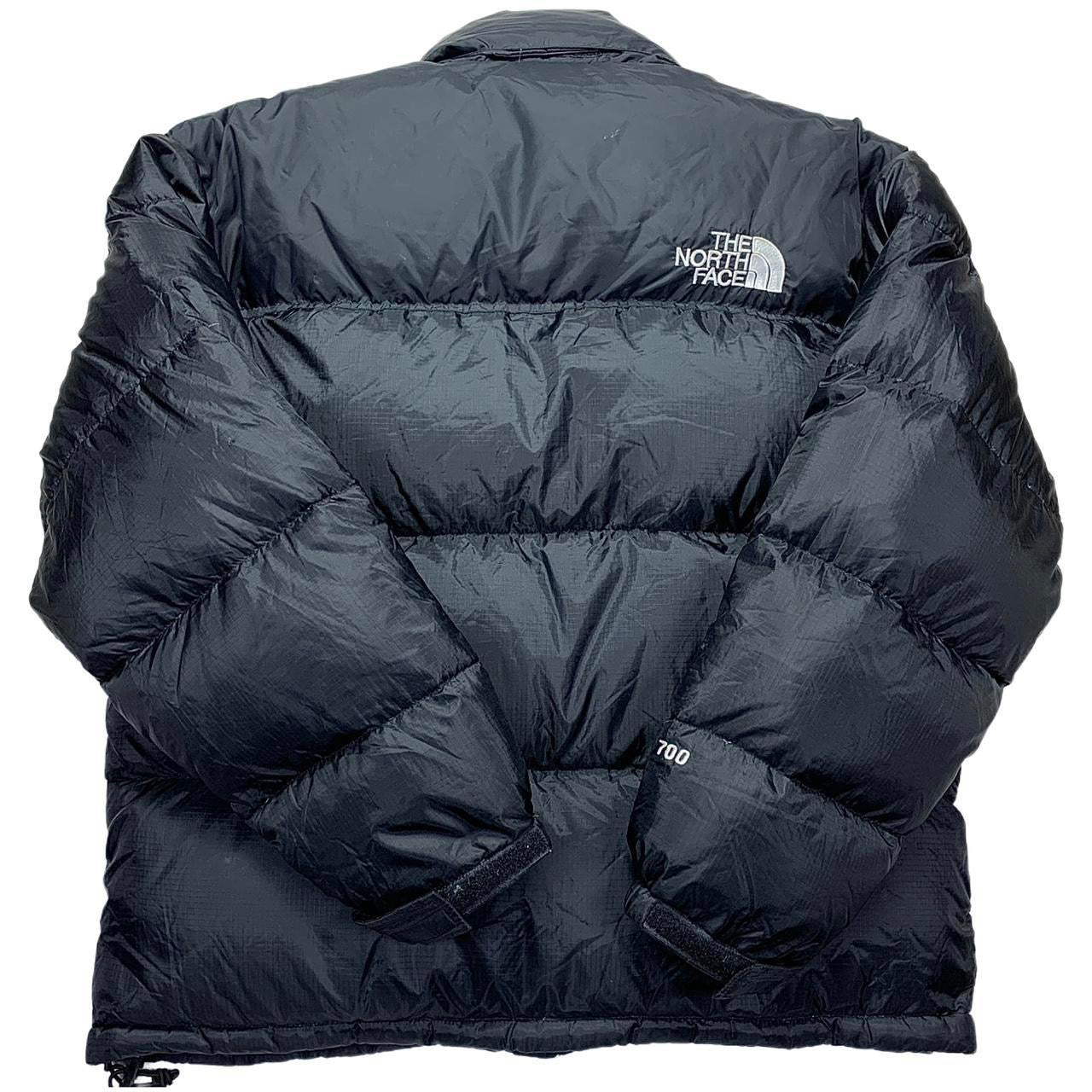 The North Face 700 Nuptse Puffer Jacket in Black