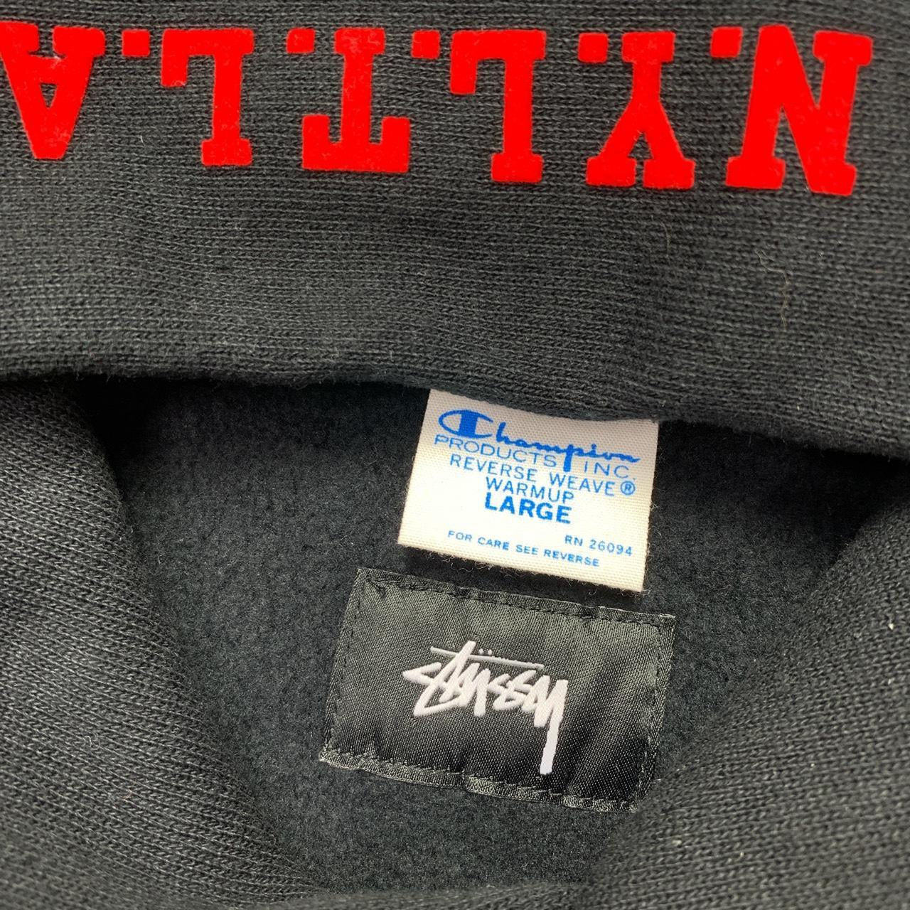 Stussy x Champion Reverse Weave Hoodie