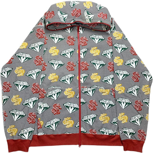 Billionaire Boys Club Diamonds and Dollars Full Zip Hoodie