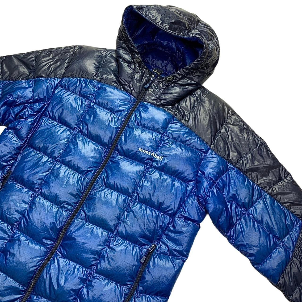 Montbell Superior Down Puffer Jacket Vest in Blue