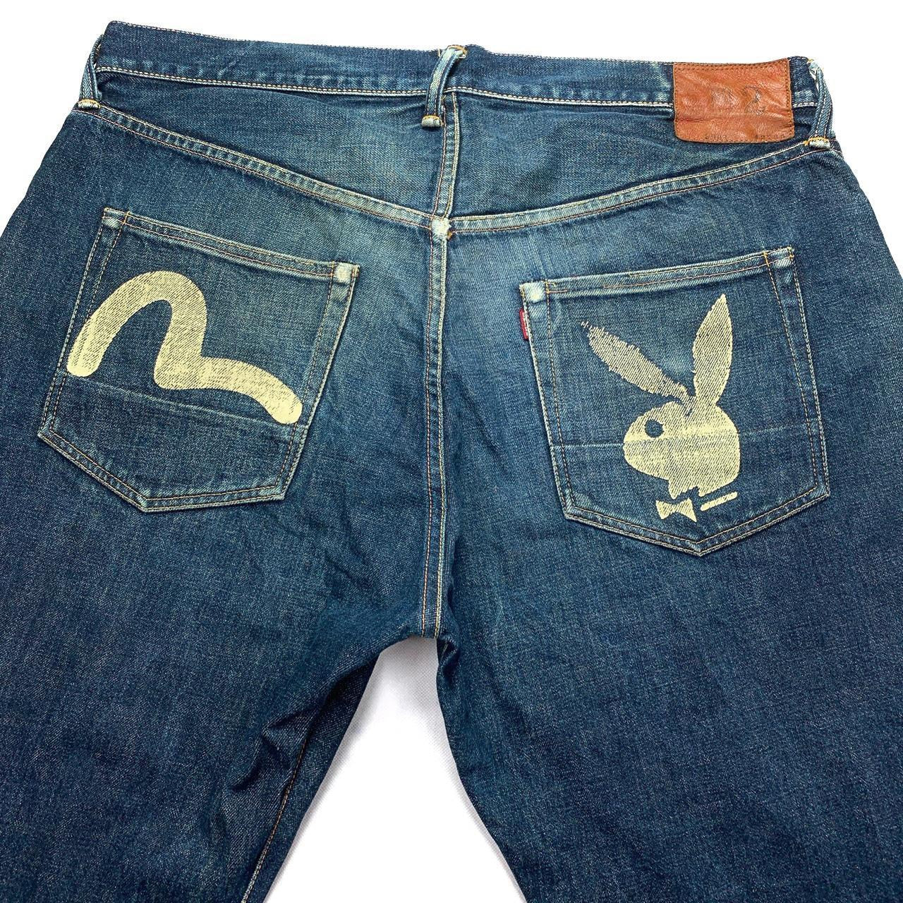 Evisu x Playboy Gull Japanese Selvedge Denim Jeans – Ethan's Emporium