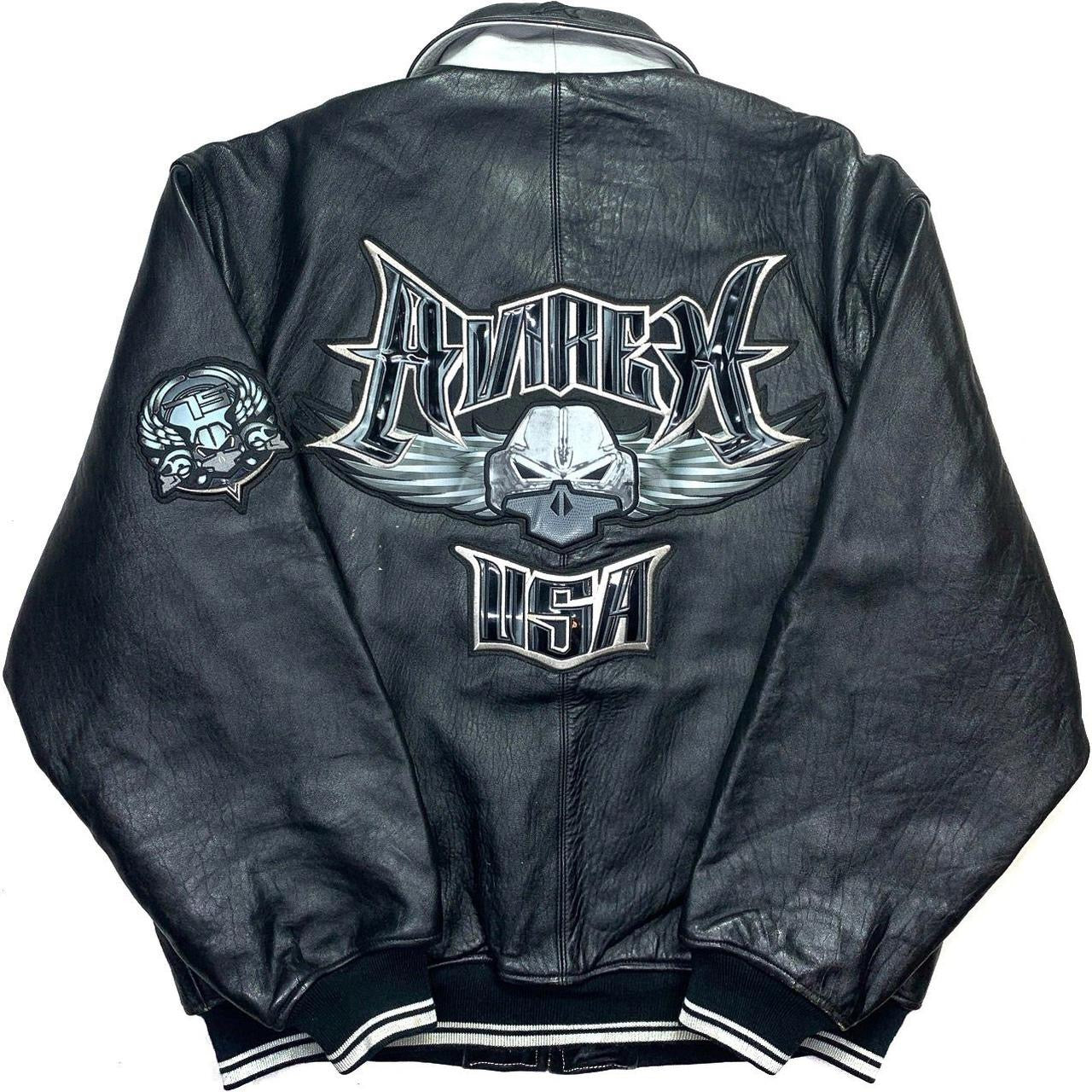 Avirex Leather Varsity Jacket