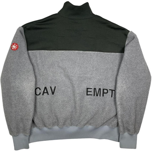 Cav Empt Spell Out Quarter Zip Fleece