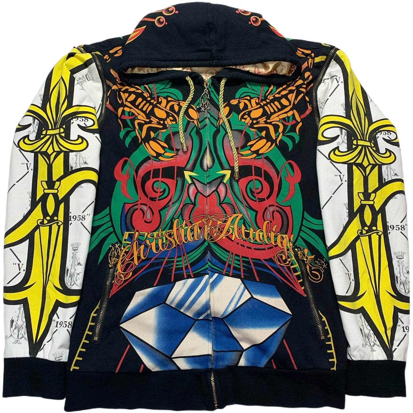 Christian Audigier Zip Hoodie