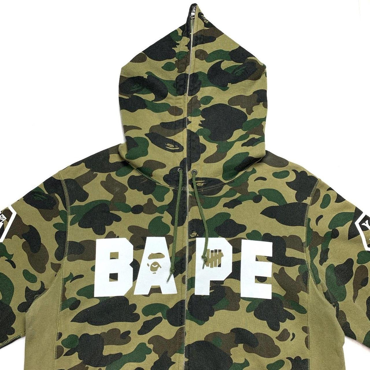 Bape x Undefeated Full Zip Hoodie