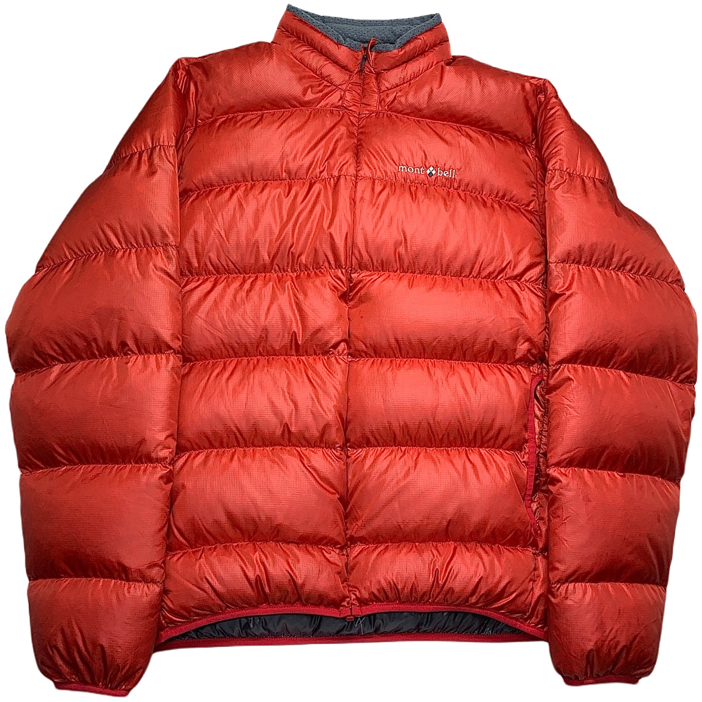 Montbell Puffer Jacket in Red