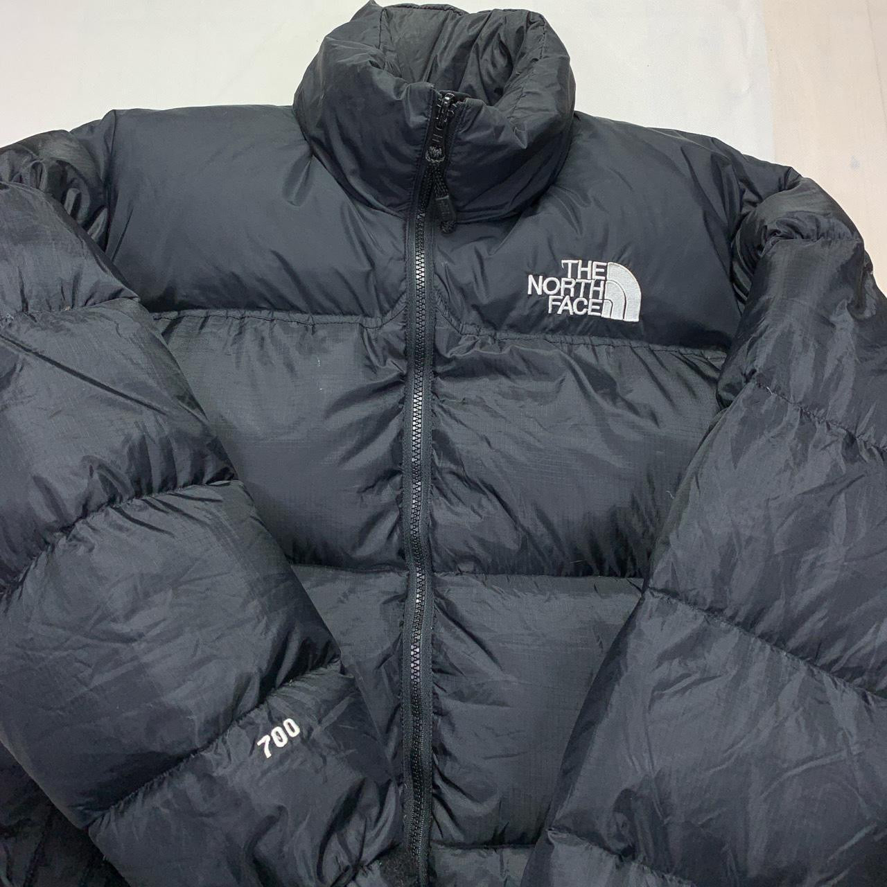 The North Face 700 Nuptse Puffer Jacket in Black