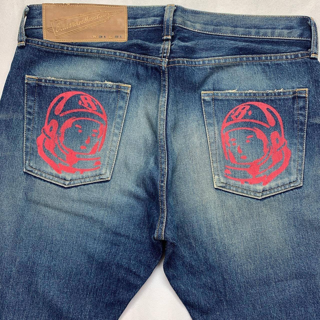 Billionaire Boys Club Red Running Dog Selvedge Jeans