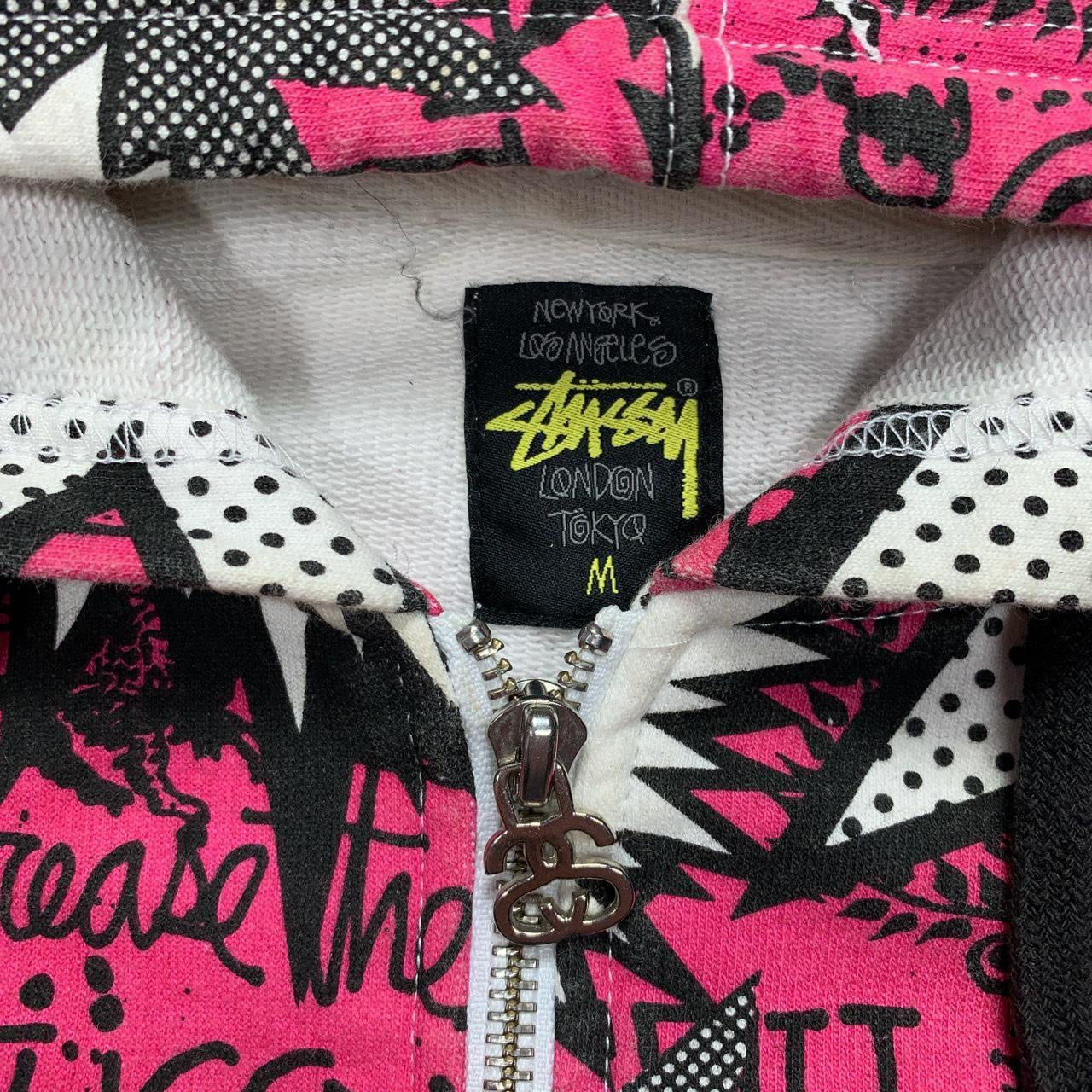 Stüssy Comic Graphic Zip Hoodie