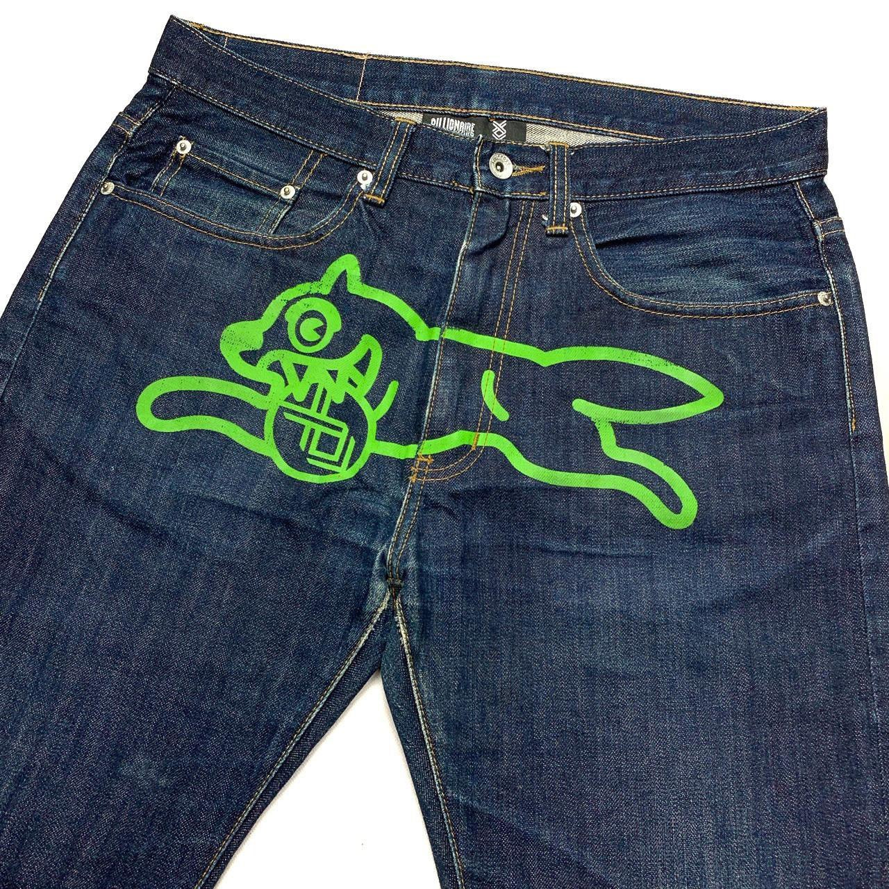 Billionaire Boys Club x Fingercroxx Running Dog Selvedge Denim Jeans