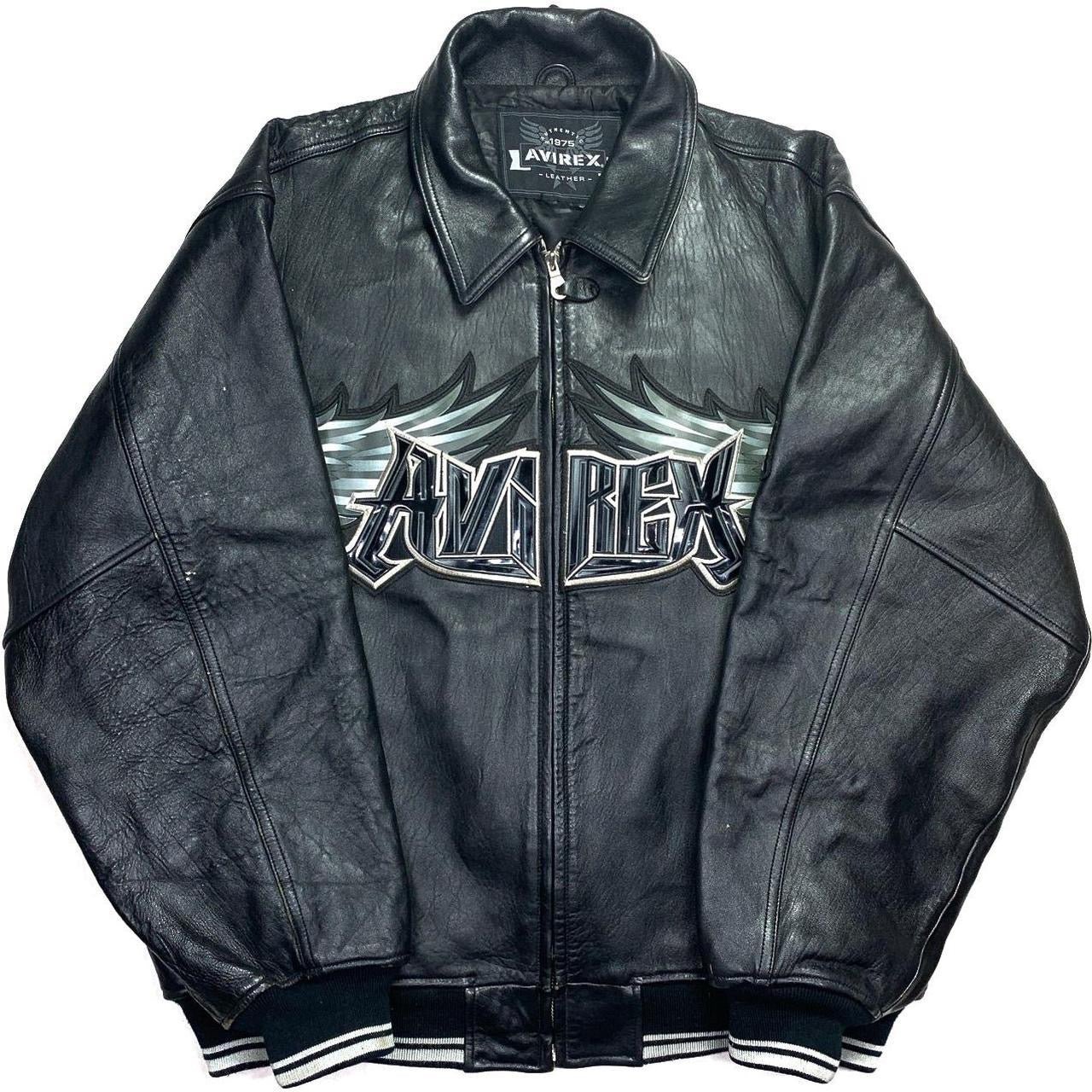 Avirex Leather Varsity Jacket