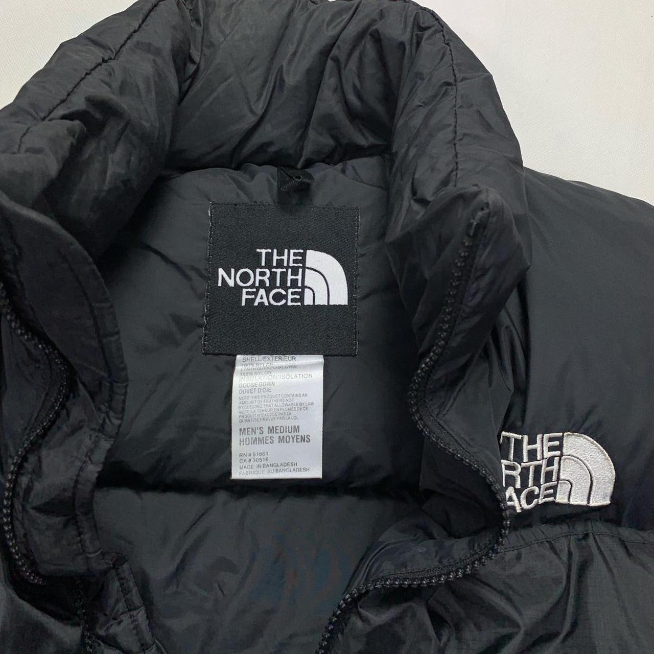 The North Face 700 Nuptse Puffer Jacket in Black