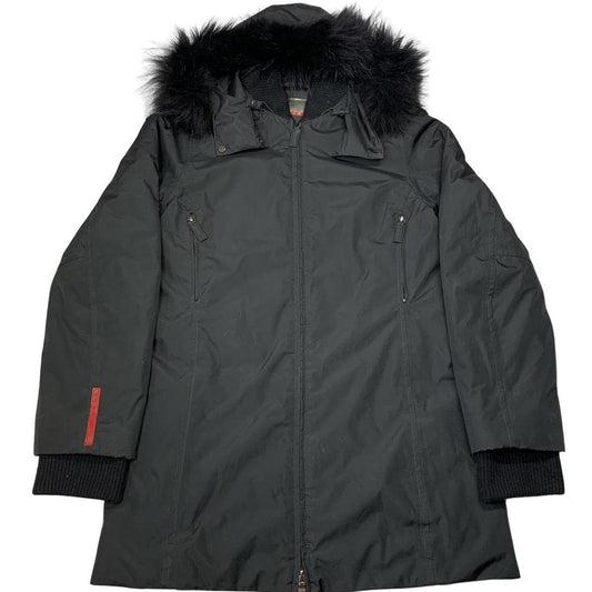 Prada Sport Goretex Jacket w/ Raccoon Fur Hood