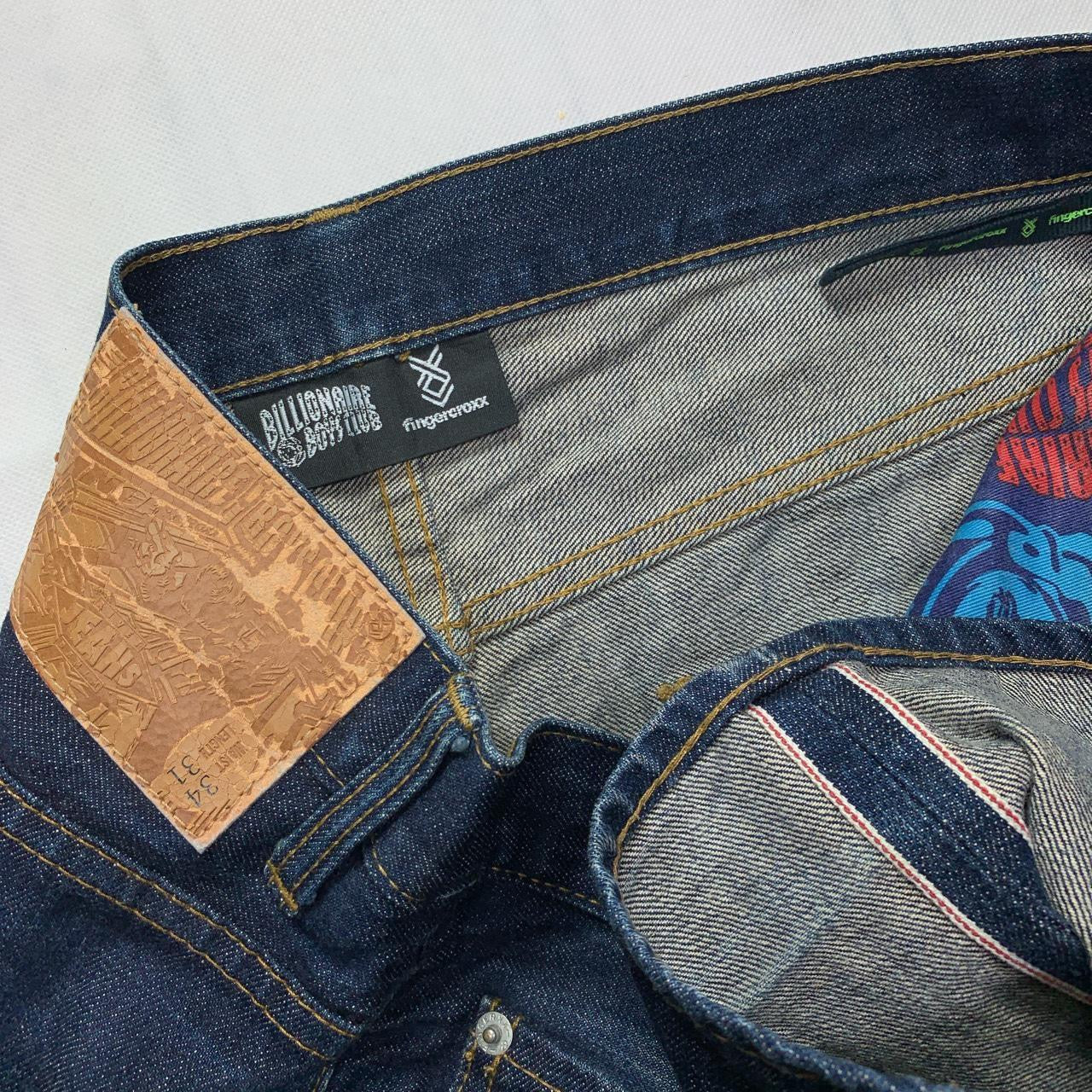 Billionaire Boys Club x Fingercroxx Running Dog Selvedge Denim Jeans